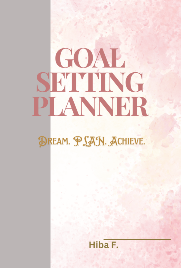 Goal Setting Planner