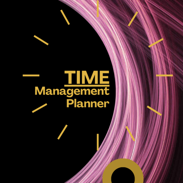 Time management planner Cover