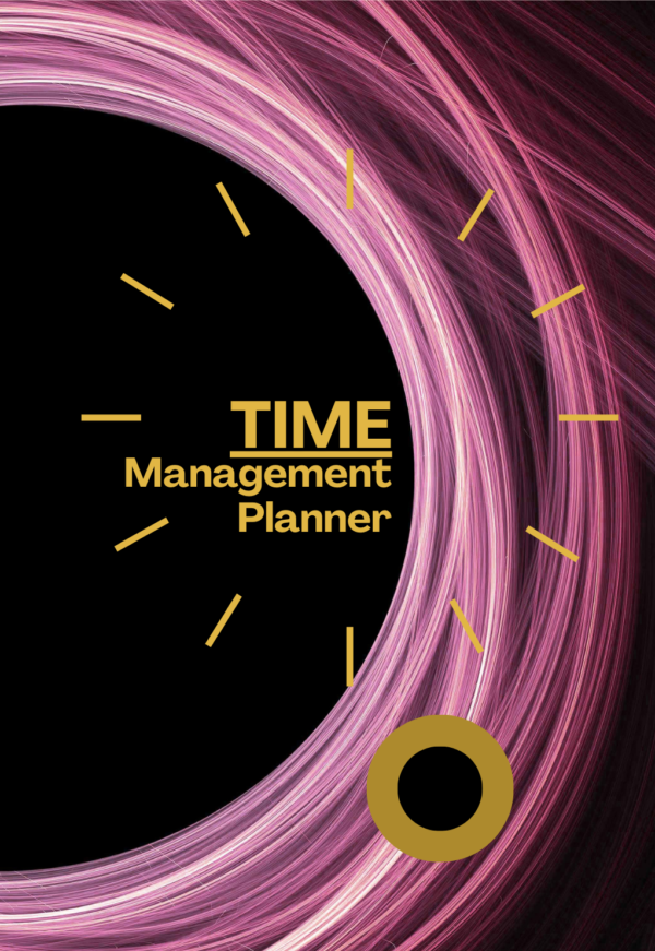 Time management planner Cover